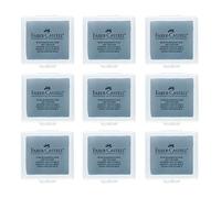 Faber-Castell 205051 - Gomma Art 127220, grigio, 9 pezzi