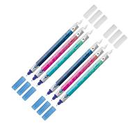 FABER-CASTELL 205079 - Set di gomme a inchiostro, gomma e punta di correzione F, 6 gomme a inchiostro