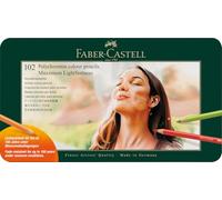 Faber-Castell 210061 - Astuccio in metallo 102 matite in polychromos - Multicolore