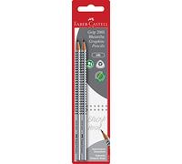 Faber-Castell 217497 - Set di matite Grip 2001, durezza HB, set di 2 pezzi