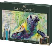 Faber-Castell Albrecht Dürer & Pitt - Set regalo con penna da 37 pezzi, per disegnare, colorare, dipingere, pennello, schizzi, matite, penne, scuola e ufficio, forniture artistiche, prodotto artistico