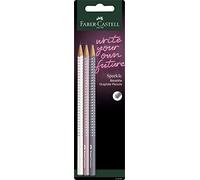 FABER-CASTELL 218485 - Set di matite Sparkle Estate, durezza B, 3 pezzi in blister