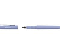 FABER-CASTELL 241004 - Penna Poly, larghezza pennino M, stilografica iris chiaro