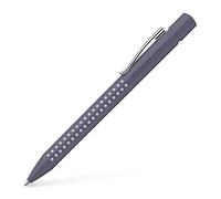 Faber-Castell 243909 - Penna a sfera Grip 2010, mina M, colore: Grigio