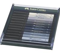 Faber Castell 12 PEN BRUSH COLORI GRIGI 267423