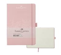 Faber-Castell 27826 - Taccuino DIN A5 ombre rosa, a scacchi, 100 g/m², 194 pagine carta FSC-mix, 145 x 210 mm
