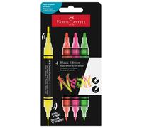 FABER-CASTELL - 285505 - Marcatori Shake&Paint - colori assoriti neon - Faber-Castell - conf. 4 pz - 103396 - Conf. da 1 Pz. - 285505