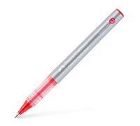 Faber-Castell 348121 - Free Ink Roller 0,7 Rosso Confezione da 12.