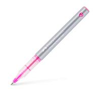 Faber-Castell 348128 - Free Ink Roller 0,7 Rosa. Confezione da 12.