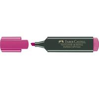 Faber-Castell Evidenziatore 154828 Punta smussata Rosa 1 pz