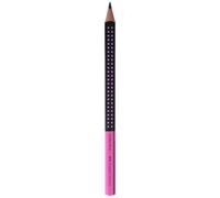 FABER-CASTELL 511911 - Matita Jumbo Grip Two Tone, durezza HB, colore: Nero/Rosa