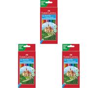 Faber-Castell 537660 - Set di 36 matite esagonali, multicolore