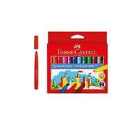 Faber-Castell 554312 - Pennarello Jumbo, 12 pezzi in astuccio di cartone