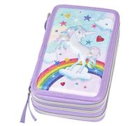FABER-CASTELL - 573040 - Astuccio 3 zip Unicorn Edition - Faber Castell - 102347 - Conf. da 1 Pz. - 573040