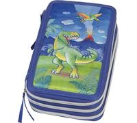 Faber-Castell 573041 - Astuccio scolastico triplo - Dinosauro