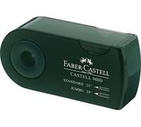 Faber-Castell 582800 - Temperamatite doppio 9000, colore: Verde