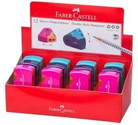 Faber Castell 6933256640468 - Temperamatite a 2 fori con mini temperamatite