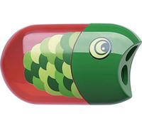 Faber-Castell 183525 Temperamatite, Verde