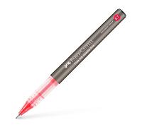 Faber-Castell - Ago per inchiostro senza rullo, 0,7 rosso, colore: Rosso