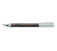 Faber-Castell Ambition-Penna stilografica in legno di cocco - NUOVO