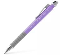 Faber-Castell Apollo - Matita meccanica, 0,7 mm, confezione da 5, colore: Lilla