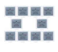 Faber-Castell Art Eraser - Gomma per impastare, in scatola di plastica Grau | 10er Pack