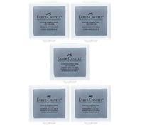 Faber-Castell Art Eraser - Gomma per impastare, in scatola di plastica Grau | 5er Pack