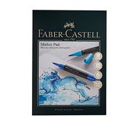 Faber-Castell Art & Graphic - Blocco per pennarelli, formato A3, carta gommata priva di acidi, 70 g/m², 50 fogli per penne Pitt, pennarelli, penne e matite acquerellabili, fineliner, schizzi, arte