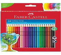 Faber-Castell Astuccio 24 matite colorate acquerellabili triangolare Color Grip