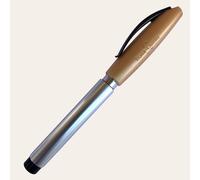 FABER-CASTELL Basic Gold Penna Roller Oro Grigio Vintage | NOS