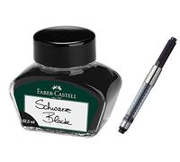 Faber-Castell - Bicchiere per penna con convertitore (nero + convertitore, fusto da 62,5 ml)