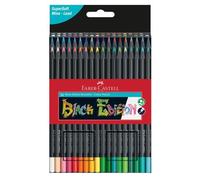 Astuccio 36 matite colorate triangolare Black Edition Faber-Castell