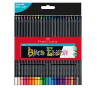 Astuccio 24 matite colorate triangolare Black Edition Faber-Castell