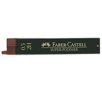 Faber Castell - Blister Tubo di 12 mine, 0.5 mm 2H