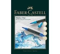Faber-Castell - Blocco per pennarelli gommati, formato A4, 70 g/mq, 50 fogli