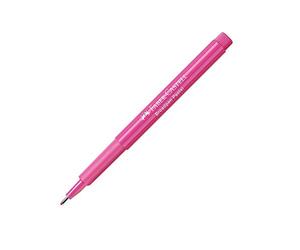 FABER-CASTELL Boadpen - Penna a punta fine, 0,8 mm, colore: viola e rosa