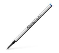 Faber-Castell - Cartuccia di inchiostro di ricarica per penna a sfera, blu, confezione da 1