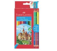 Faber Castell CF12 MATITE COLORE ECO +3 BICOLOR