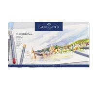 FABER CASTELL CF36 MATITE AQUA AST MET. COL ASS 114636