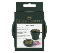 Faber-Castell Clic & Go Water Cup for Watercolour Painting Green