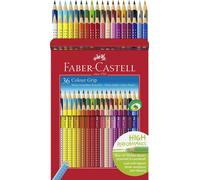 Faber-Castell Colore Impugnatura ad Acqua Matite Colorate - 36 Assortiti