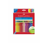 ARTICOLO DISEGNO FABER-CASTELL 48 MATITE COLORATE COLOUR GRIP