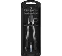 FABER CASTELL Compasso a regolazione rapida con snodo argento Compasso con