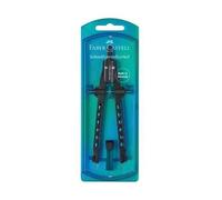 Faber Castell Compasso Nero e Blu 1 pezzo 34 cm