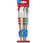 Faber Castell Confezione 4 Pennelli Soft (Mis 2 6 10 12) - 481600