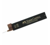 Faber-Castell - Confezione di mine sottili, 12 pezzi, grado di durezza HB, 0,5 mm
