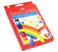 Faber-Castell Connettore Jumbo Matite Colorate - 4mm Bullet Pennino - 12 Colori