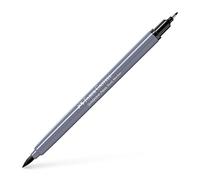 Faber-Castell Creative Studio Goldfaber Aqua - Pennarello doppio, nero, per arte, artigianato, disegno, schizzi, casa, scuola, università, colorare