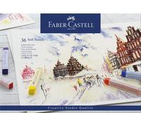 Faber-Castell Creative Studio Soft Pastels, Multicoloured, Cardboard Wallet Of 3