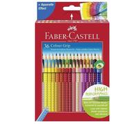 Faber Castell DIDATTICA E SCUOLA Pastelli 112442 CF36 MATITE COLOUR GRIP